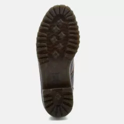 Dr. Martens Women's Leona Leather Lace Up Heeled Boots - Black -Dr. Martens Shop 11447028 5304520882342190