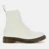Dr. Martens Women's 1460 Pascal Virginia Leather 8-Eye Boots - Optical White