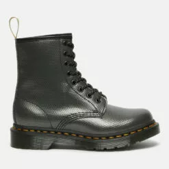 Dr. Martens Women's Vegan 1460 8-Eye Boots - Gunmetal