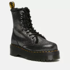 Dr. Martens Women's Jadon Distressed Metallic Leather Boots