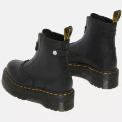 Dr. Martens Jetta Zip Front Leather Boots -Dr. Martens Shop 13887462 1794989445449198