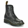 Dr. Martens - 1460 Gunmetal Wild Croc Emboss -Dr. Martens Shop 21189673 500 A