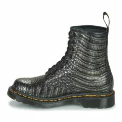 Dr. Martens - 1460 Gunmetal Wild Croc Emboss -Dr. Martens Shop 21189673 500 D