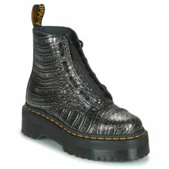 Dr. Martens - Sinclair Gunmetal Wild Croc Emboss