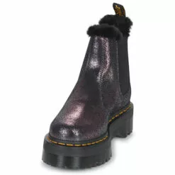 Dr. Martens - 2976 QuadFur Lined Distressed Metallic -Dr. Martens Shop 22554977 500 C