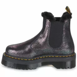 Dr. Martens - 2976 QuadFur Lined Distressed Metallic -Dr. Martens Shop 22554977 500 D