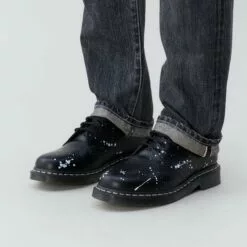 Dr. Martens Dr Martens | Unisex Street Style Collaboration Logo Oxfords -Dr. Martens Shop org 1071