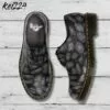 Dr. Martens Dr Martens | Skull Camouflage Leopard Patterns Plain Toe Leather Oxfords -Dr. Martens Shop org 1094