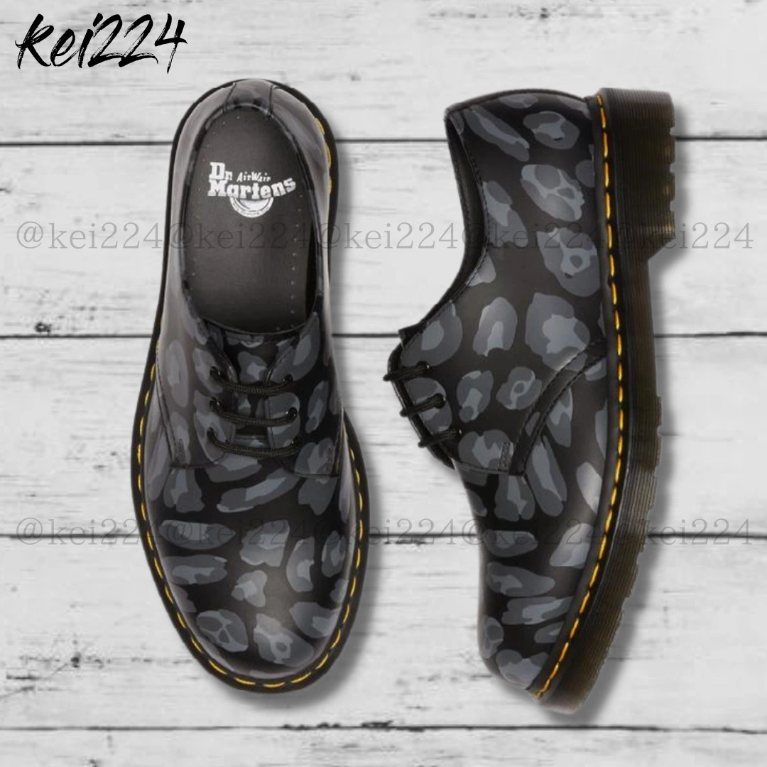 Dr. Martens Dr Martens | Skull Camouflage Leopard Patterns Plain Toe Leather Oxfords 3 Dr. Martens Dr Martens | Skull Camouflage Leopard Patterns Plain Toe Leather Oxfords