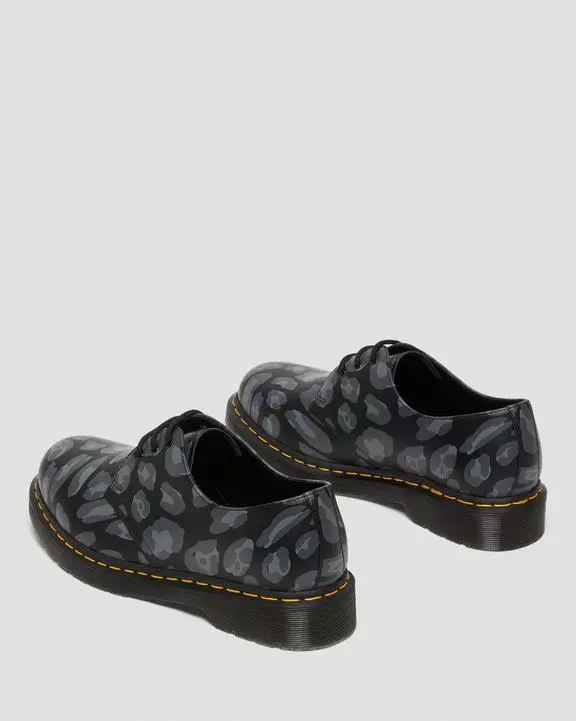 Dr. Martens Dr Martens | Skull Camouflage Leopard Patterns Plain Toe Leather Oxfords 7 Dr. Martens Dr Martens | Skull Camouflage Leopard Patterns Plain Toe Leather Oxfords - Image 5