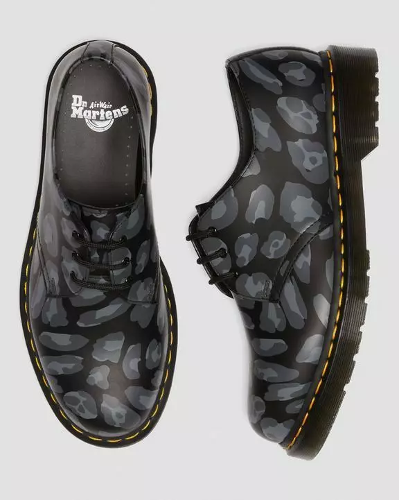 Dr. Martens Dr Martens | Skull Camouflage Leopard Patterns Plain Toe Leather Oxfords 11 Dr. Martens Dr Martens | Skull Camouflage Leopard Patterns Plain Toe Leather Oxfords - Image 9