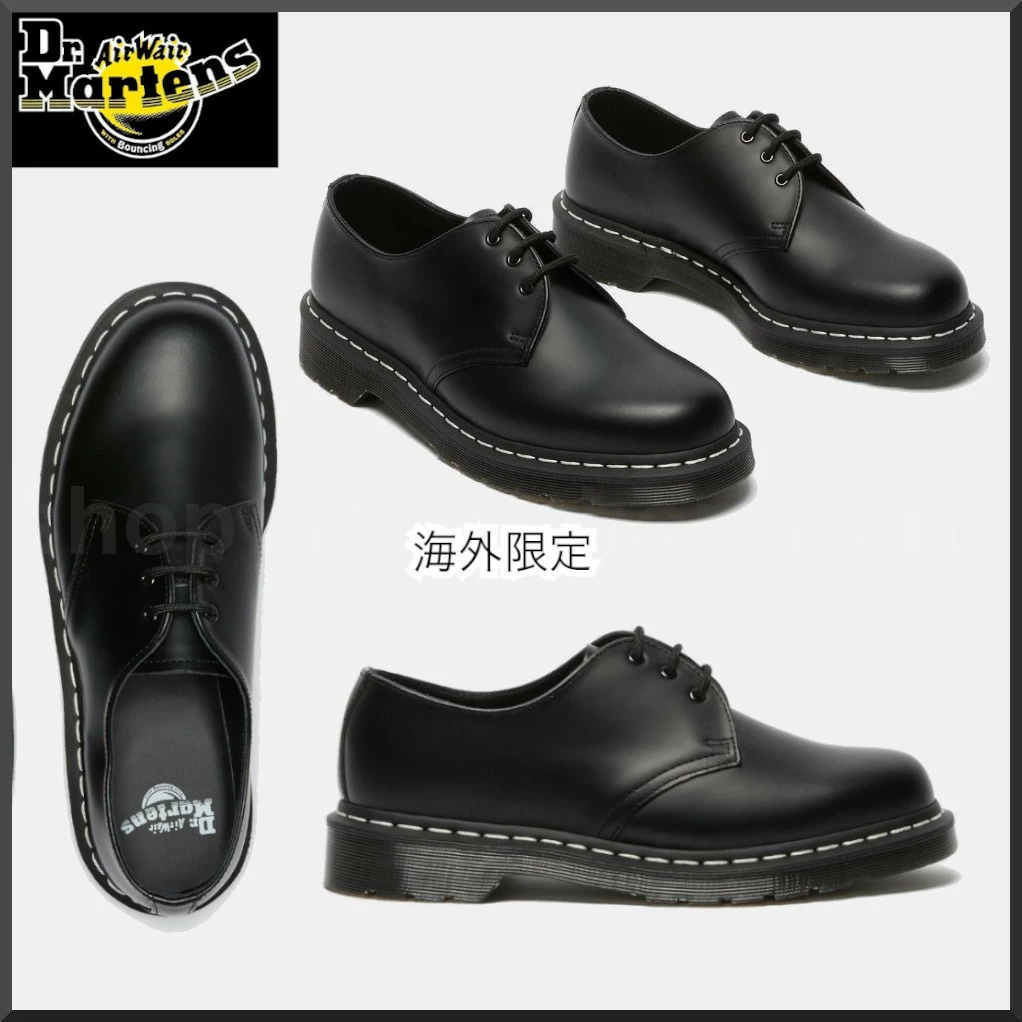 Dr. Martens Dr Martens | Plain Toe Unisex Street Style Plain Leather Logo Oxfords 3 Dr. Martens Dr Martens | Plain Toe Unisex Street Style Plain Leather Logo Oxfords