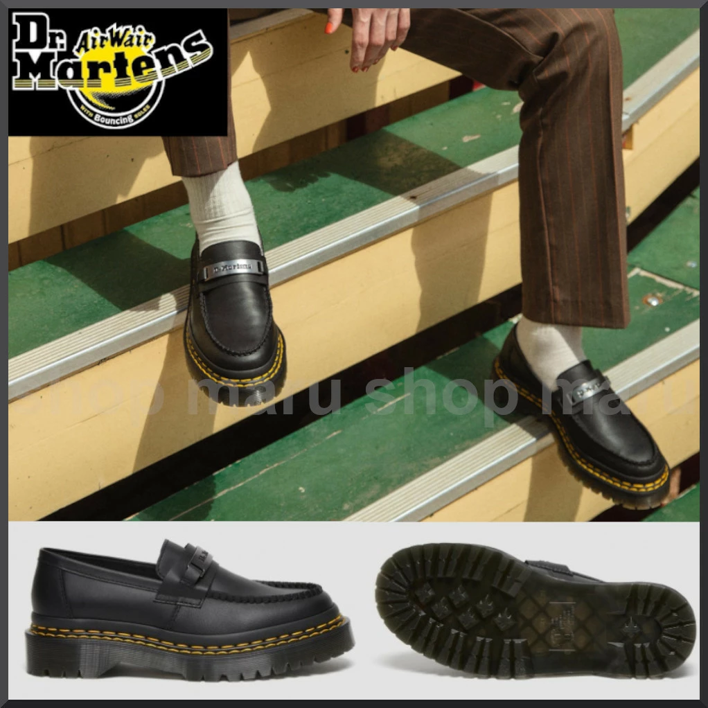 Dr. Martens Dr Martens | Plain Toe Loafers Unisex Street Style Plain Leather 3 Dr. Martens Dr Martens | Plain Toe Loafers Unisex Street Style Plain Leather