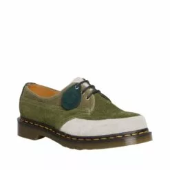Dr. Martens Dr Martens | Plain Toe Bi-color Plain Leather Logo Oxfords -Dr. Martens Shop org 1223