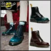 Dr. Martens Dr Martens | Plain Toe Faux Fur Street Style Plain Logo Boots