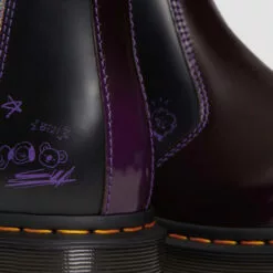 Dr. Martens Dr Martens | Unisex Street Style Collaboration Plain Logo Boots -Dr. Martens Shop org 164