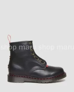 Dr. Martens Dr Martens | Plain Toe Unisex Bi-color Plain Leather Logo Boots -Dr. Martens Shop org 198
