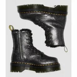 Dr. Martens Dr Martens | Suede Blended Fabrics Street Style Leather Logo Boots -Dr. Martens Shop org 21