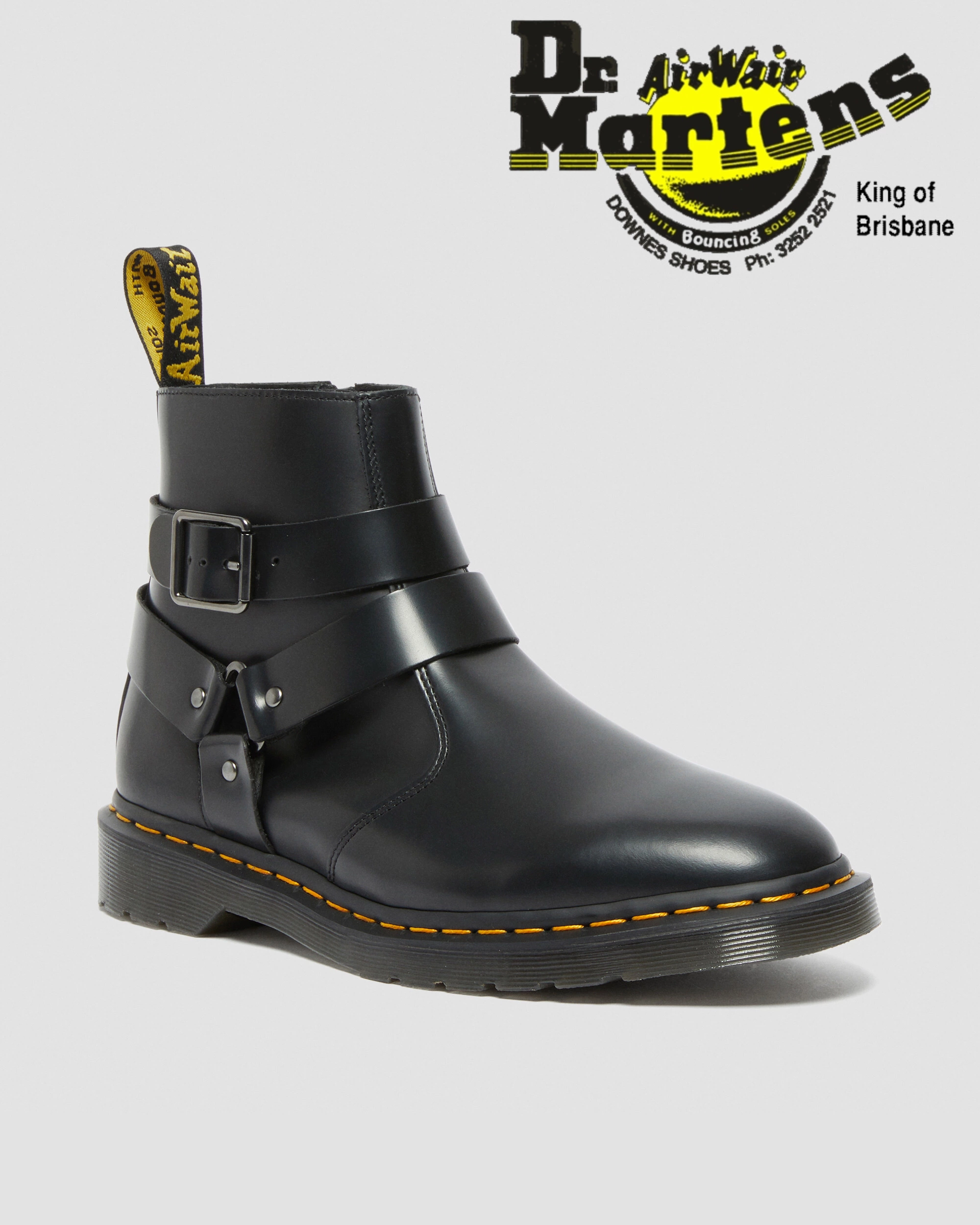 Dr. Martens Dr Martens | Street Style Leather Logo Engineer Boots 3 Dr. Martens Dr Martens | Street Style Leather Logo Engineer Boots