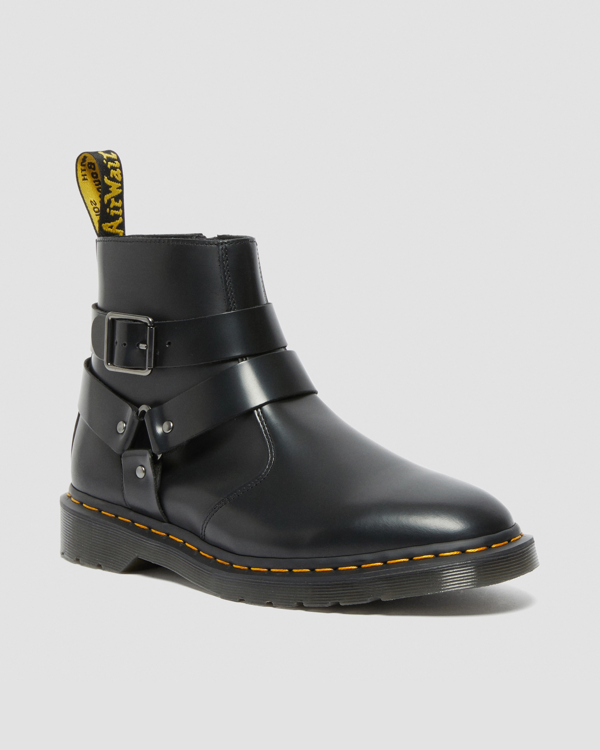Dr. Martens Dr Martens | Street Style Leather Logo Engineer Boots 4 Dr. Martens Dr Martens | Street Style Leather Logo Engineer Boots - Image 2
