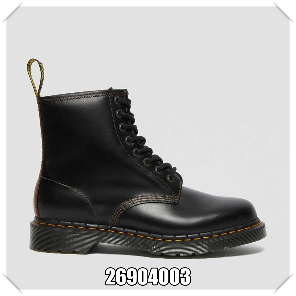 Dr. Martens Dr Martens | Street Style Bi-color Leather Boots 8 Dr. Martens Dr Martens | Street Style Bi-color Leather Boots - Image 6