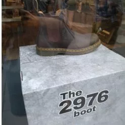 Dr. Martens Dr Martens | Street Style Plain Leather PVC Clothing Logo Boots -Dr. Martens Shop org 423