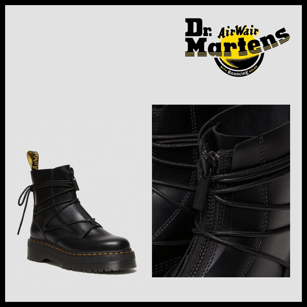 Dr. Martens Dr Martens | Street Style Logo Boots 5 Dr. Martens Dr Martens | Street Style Logo Boots - Image 3