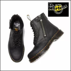 Dr. Martens Dr Martens | Plain Leather Logo Boots