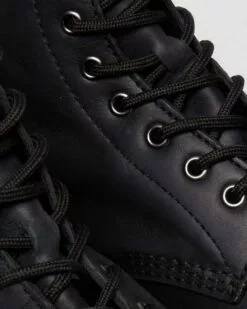 Dr. Martens Dr Martens | Plain Leather Logo Boots -Dr. Martens Shop org 451