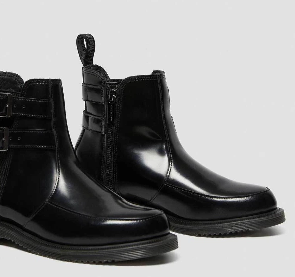 Dr. Martens Dr Martens | Unisex Street Style Leather Logo Boots 12 Dr. Martens Dr Martens | Unisex Street Style Leather Logo Boots - Image 10