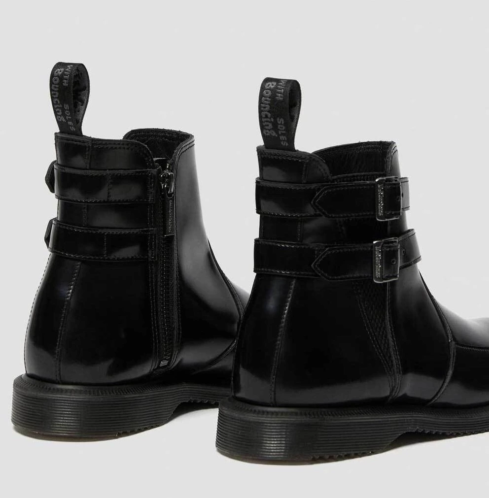 Dr. Martens Dr Martens | Unisex Street Style Leather Logo Boots 13 Dr. Martens Dr Martens | Unisex Street Style Leather Logo Boots - Image 11