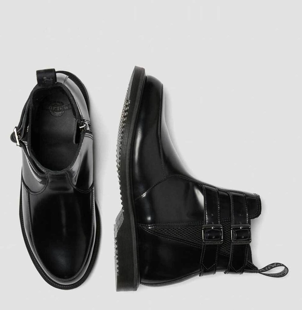 Dr. Martens Dr Martens | Unisex Street Style Leather Logo Boots 16 Dr. Martens Dr Martens | Unisex Street Style Leather Logo Boots - Image 14