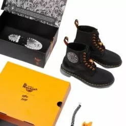 Dr. Martens Dr Martens | Blended Fabrics Street Style Collaboration Plain Leather -Dr. Martens Shop org 57