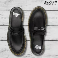 Dr. Martens Dr Martens | Loafers Plain Leather U Tips Logo Loafers & Slip-ons