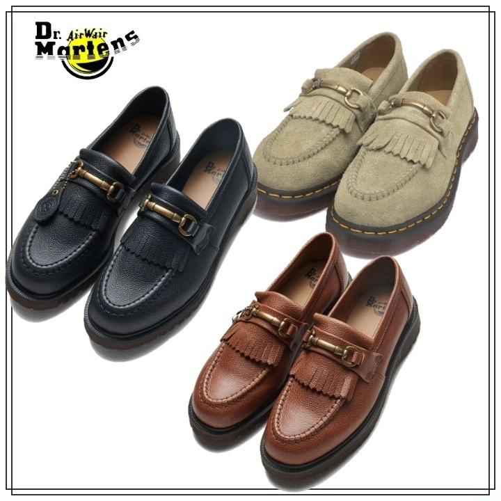 Dr. Martens Dr Martens | Loafers Unisex Suede Tassel Plain Leather Loafers & Slip-ons 3 Dr. Martens Dr Martens | Loafers Unisex Suede Tassel Plain Leather Loafers & Slip-ons