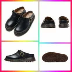 Dr. Martens Dr Martens | Unisex Street Style Plain Leather Sock Sneakers