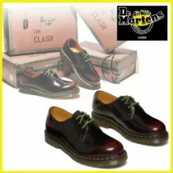 Dr. Martens Dr Martens | Plain Leather Logo Loafers & Slip-ons