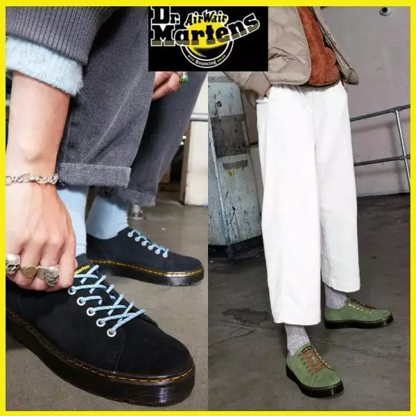 Dr. Martens Dr Martens | Logo Suede Plain Street Style Khaki Loafers & Slip-ons 3 Dr. Martens Dr Martens | Logo Suede Plain Street Style Khaki Loafers & Slip-ons