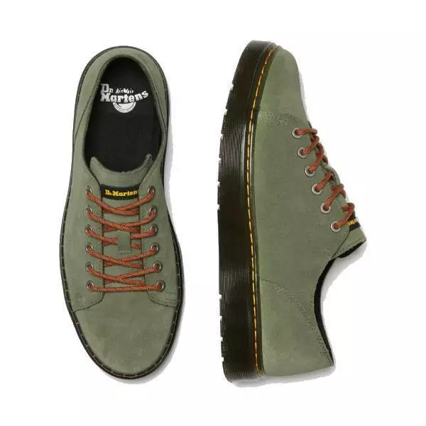 Dr. Martens Dr Martens | Logo Suede Plain Street Style Khaki Loafers & Slip-ons 17 Dr. Martens Dr Martens | Logo Suede Plain Street Style Khaki Loafers & Slip-ons - Image 15