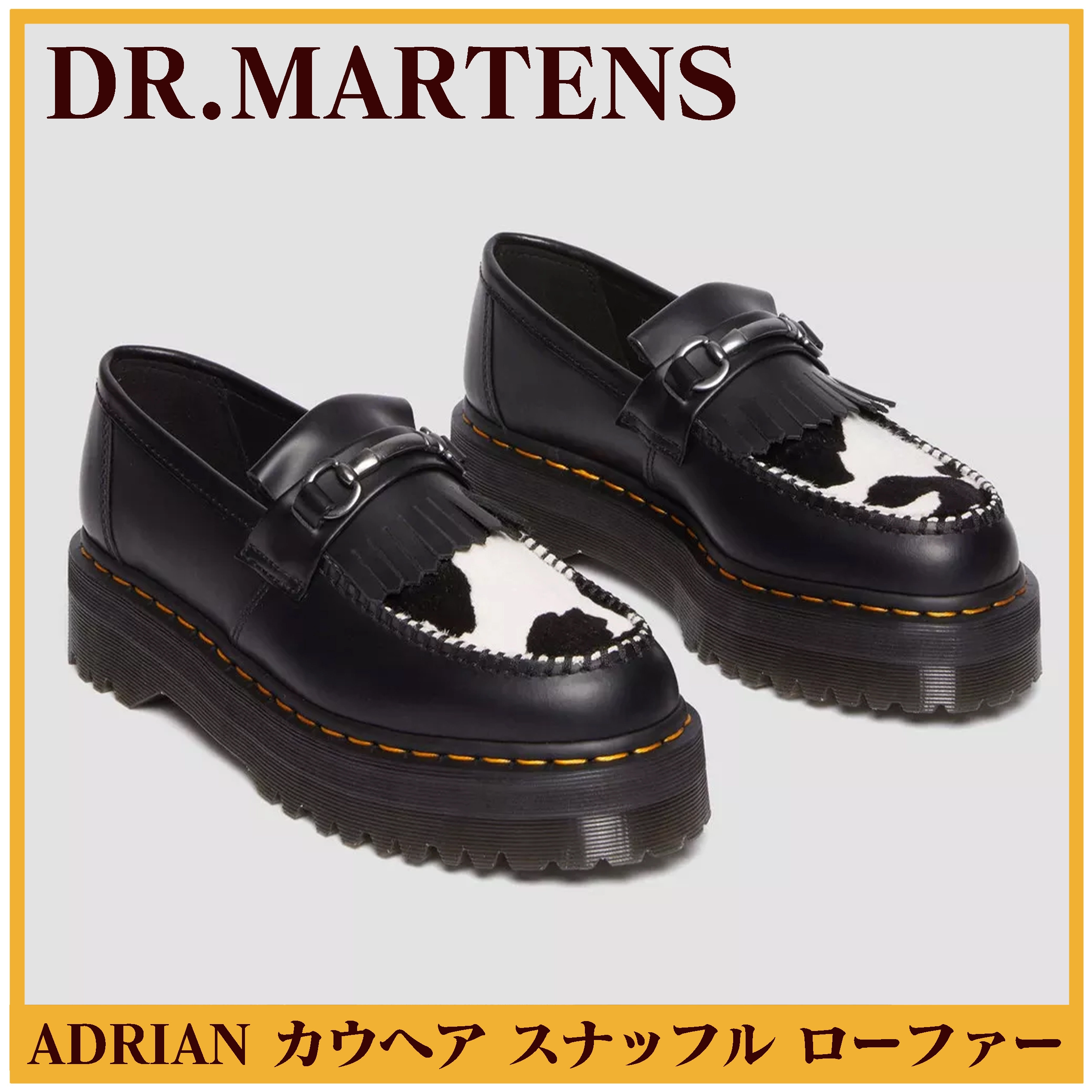 Dr. Martens Dr Martens | Plain Toe Loafers Street Style Other Animal Patterns Leather 3 Dr. Martens Dr Martens | Plain Toe Loafers Street Style Other Animal Patterns Leather