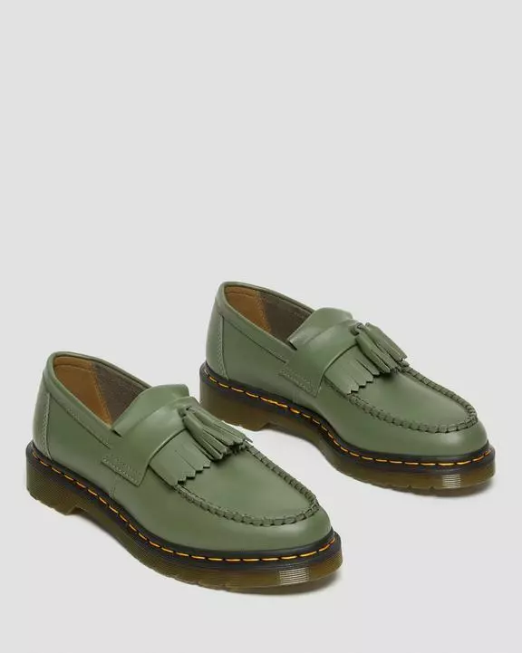 Dr. Martens Dr Martens | Loafers Unisex Tassel Plain Leather U Tips Khaki 6 Dr. Martens Dr Martens | Loafers Unisex Tassel Plain Leather U Tips Khaki - Image 4