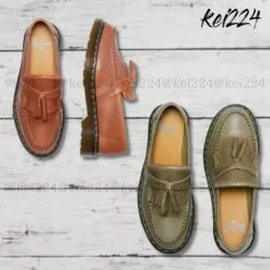 Dr. Martens Dr Martens | Loafers Tassel Plain Leather U Tips Loafers & Slip-ons