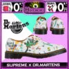 Dr. Martens Dr Martens | Unisex Street Style Collaboration U Tips Logo Boots -Dr. Martens Shop org 82