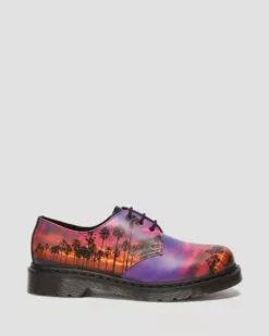 Dr. Martens Dr Martens | Tropical Patterns Unisex Plain Leather Logo Oxfords -Dr. Martens Shop org 832