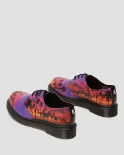 Dr. Martens Dr Martens | Tropical Patterns Unisex Plain Leather Logo Oxfords -Dr. Martens Shop org 836