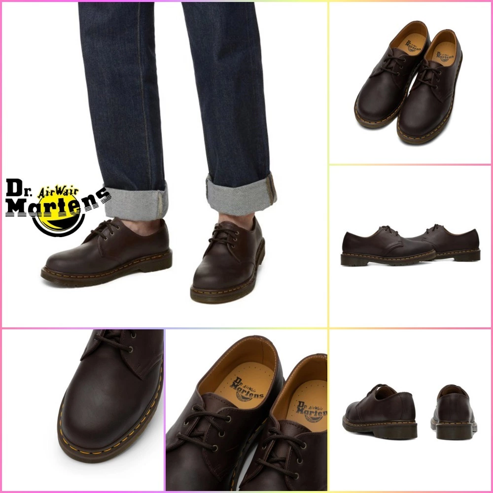 Dr. Martens Dr Martens | Unisex Street Style Bi-color Leather Oxfords 3 Dr. Martens Dr Martens | Unisex Street Style Bi-color Leather Oxfords