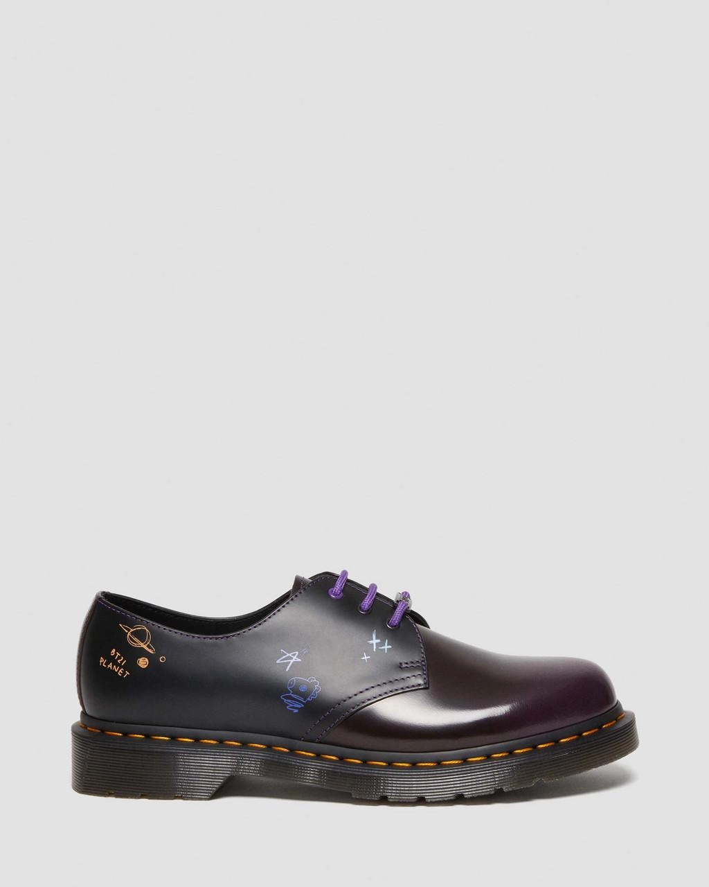 Dr. Martens Dr Martens | Street Style Leather Logo Oxfords 5 Dr. Martens Dr Martens | Street Style Leather Logo Oxfords - Image 3