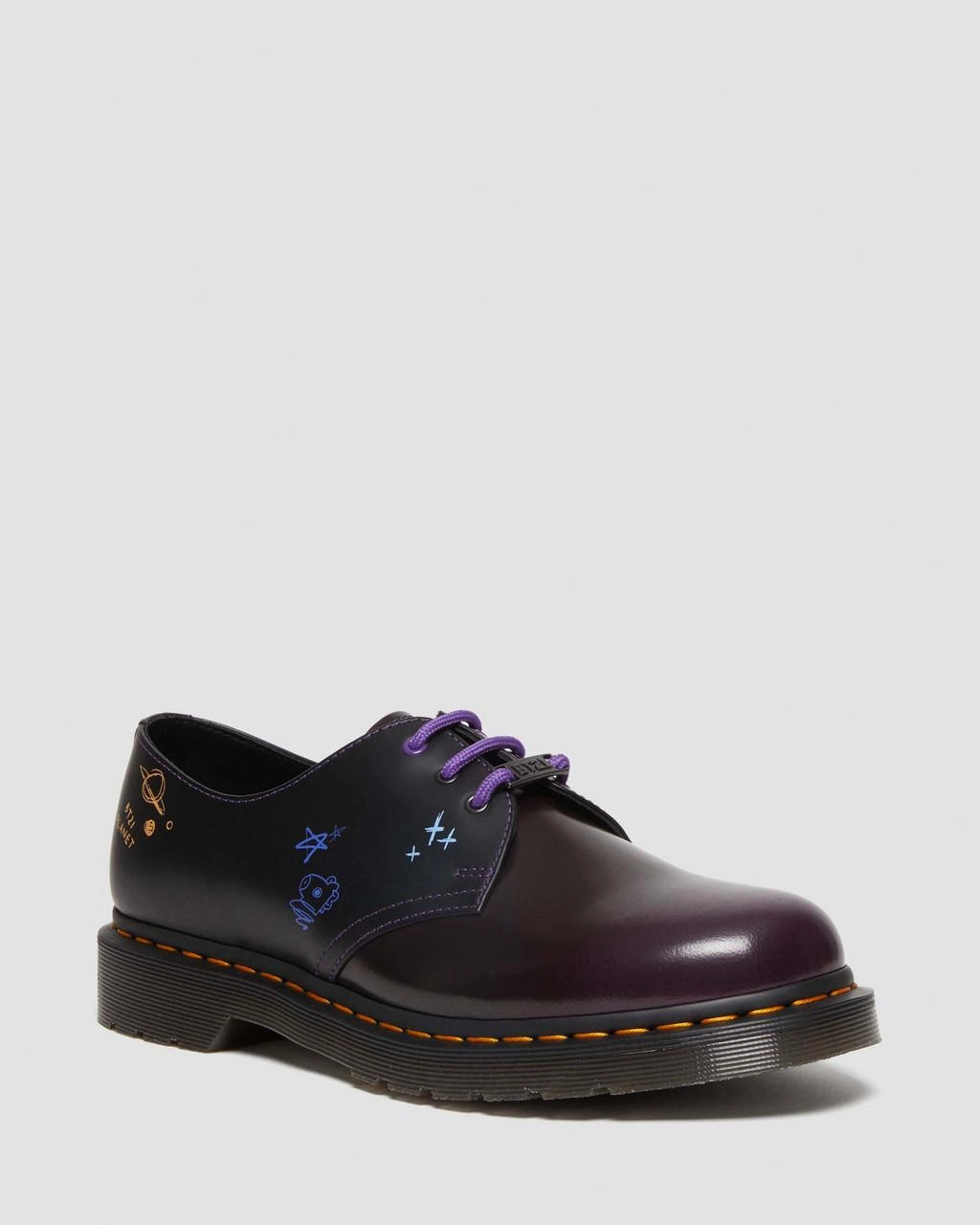 Dr. Martens Dr Martens | Street Style Leather Logo Oxfords 6 Dr. Martens Dr Martens | Street Style Leather Logo Oxfords - Image 4