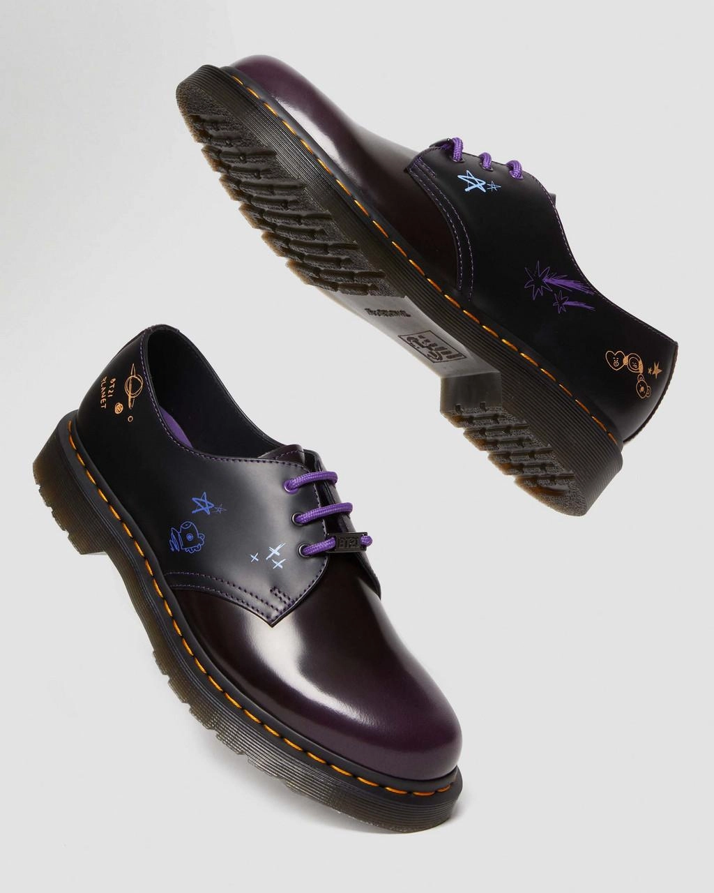 Dr. Martens Dr Martens | Street Style Leather Logo Oxfords 7 Dr. Martens Dr Martens | Street Style Leather Logo Oxfords - Image 5