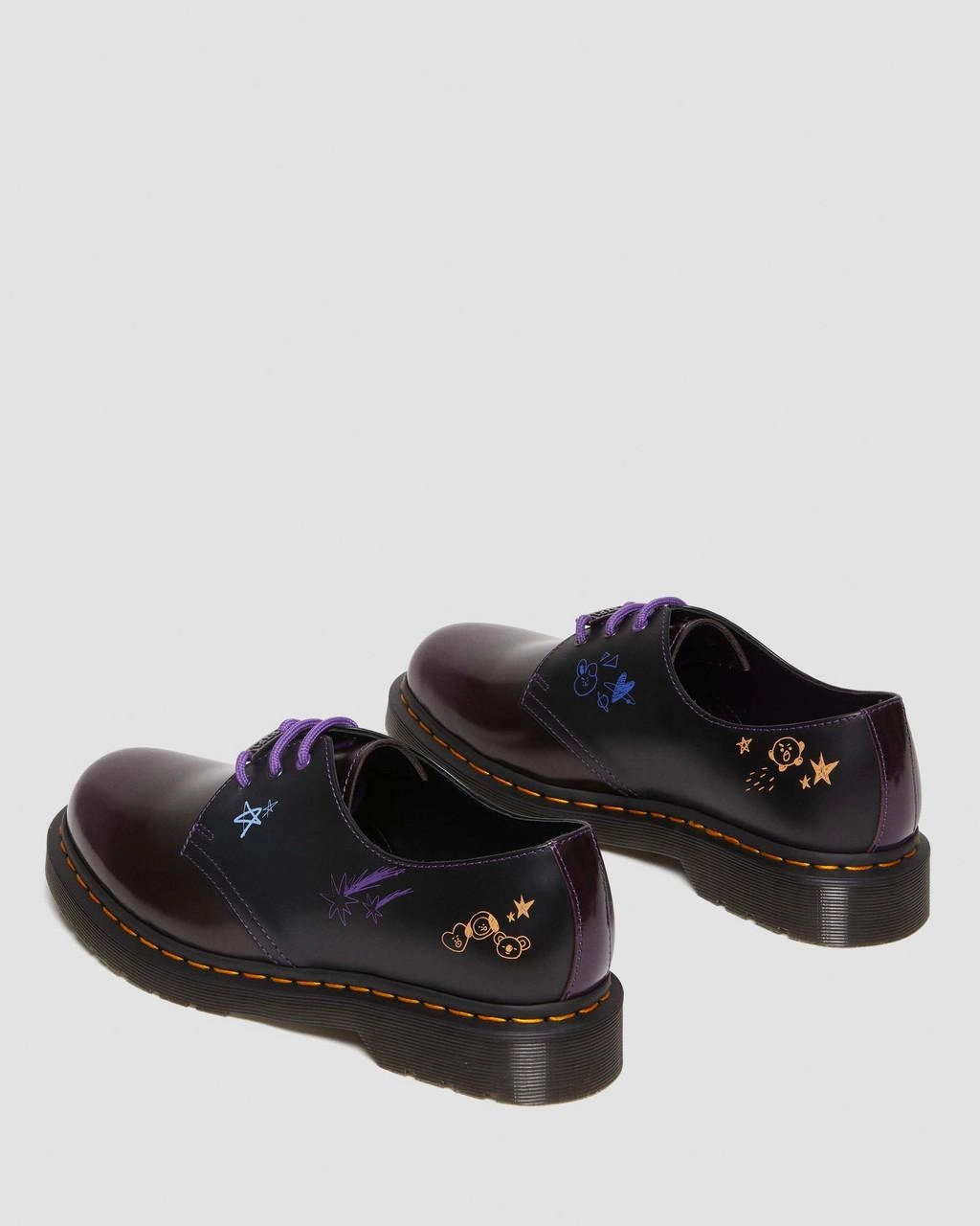 Dr. Martens Dr Martens | Street Style Leather Logo Oxfords 8 Dr. Martens Dr Martens | Street Style Leather Logo Oxfords - Image 6